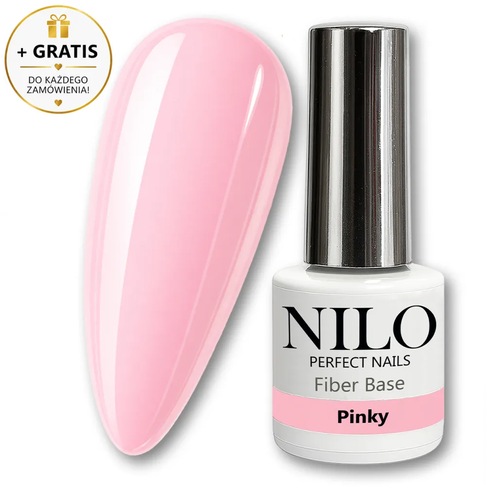 Baza Hybrydowa NILO Fiber Base Pinky 10ml